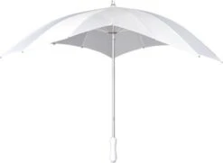 Impliva - Hartvormige Paraplu - UV-Bescherming - Ø 84 Cm - Wit -Kampeeruitrusting 1200x880 4
