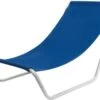 In Round Strandstoel Met Opbergtas – Opvouwbaar / Inklapbaar – Blauw – Campingstoel – Vouwstoel – Visstoel – Strand Stoel / Stoelen – Lichtgewicht Kampeerstoel – Beach Chair – Voor Volwassenen – Outdoor – Camping
