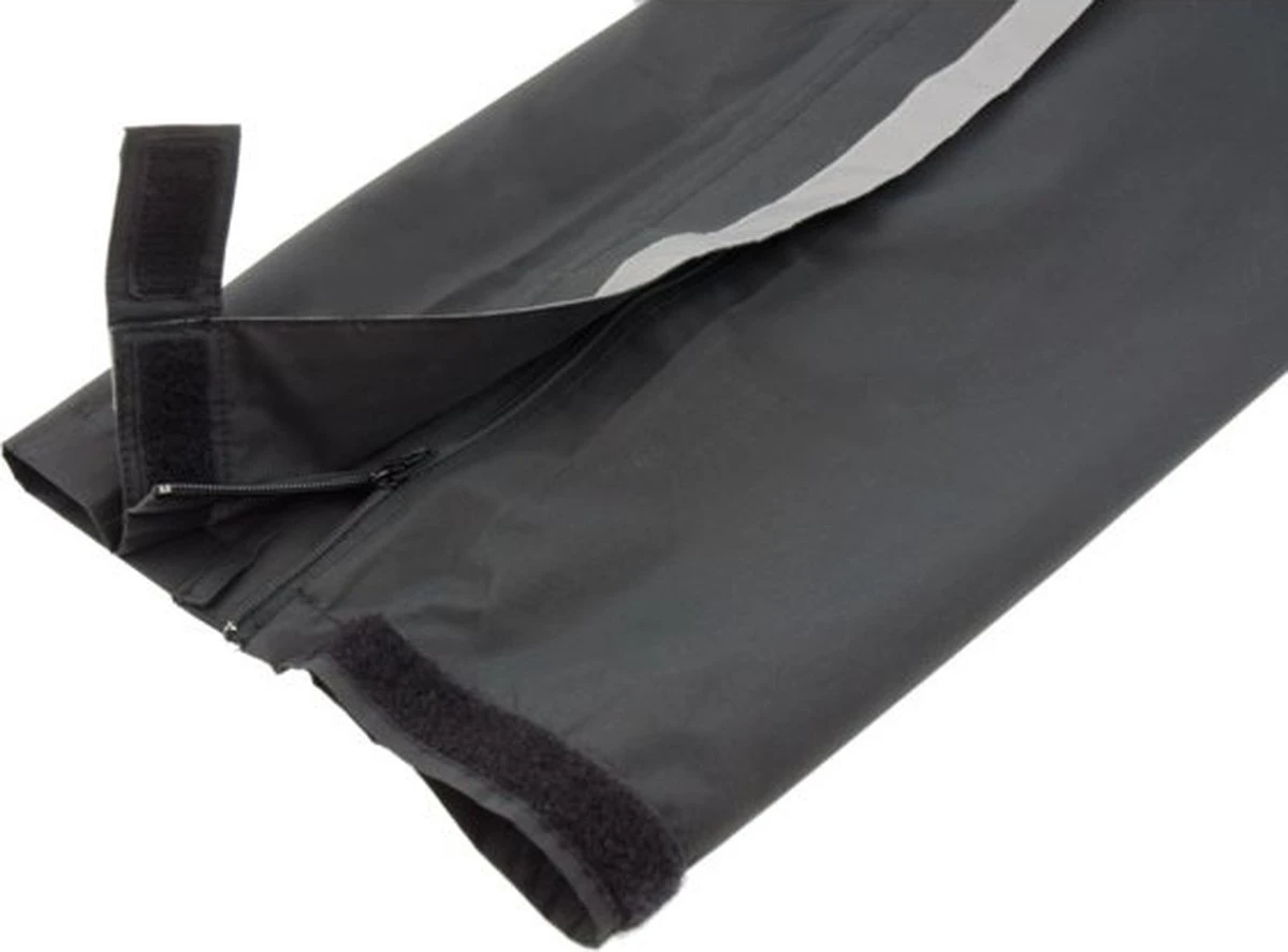 AGU Comfort II Regenbroek II Essential Dames & Heren - Zwart - L - Waterdicht & Ademend 6 AGU Comfort II Regenbroek II Essential Dames & Heren - Zwart - L - Waterdicht & Ademend - Afbeelding 6