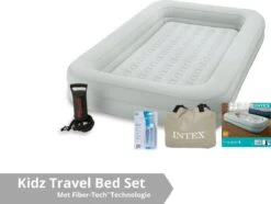 Intex Luchtbed - Kinder Reisbed - 1 Persoons - Slaapgedeelte: B71 X L132 X H10 - Met Reparatieset 17 Intex Luchtbed - Kinder Reisbed - 1 Persoons - Slaapgedeelte: B71 X L132 X H10 - Met Reparatieset -Kampeeruitrusting 1200x903 4