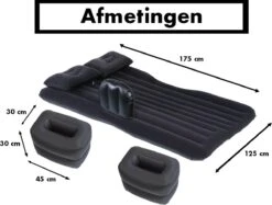 Auto Luchtbed - Auto Bed - Auto Matras - Achterbank En Achterbak - 2 Persoons - Incl. Elektrische Pomp - 175 X 125 CM -Kampeeruitrusting 1200x910 11