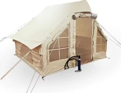 Opblaasbare Vier Persoons Tent Beige 300x200x210 Cm 23 Opblaasbare Vier Persoons Tent Beige 300x200x210 Cm -Kampeeruitrusting 1200x920
