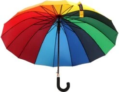 Biggdesign Moods Up Regenboog Paraplu - Windbestendig - Lichte Design - Voor Heren En Dames - Ø110 Cm -Kampeeruitrusting 1200x930 1
