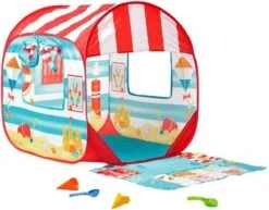 Pop-Up Strandtent: Beach Hut - Speeltent 11 Pop-Up Strandtent: Beach Hut - Speeltent -Kampeeruitrusting 1200x937