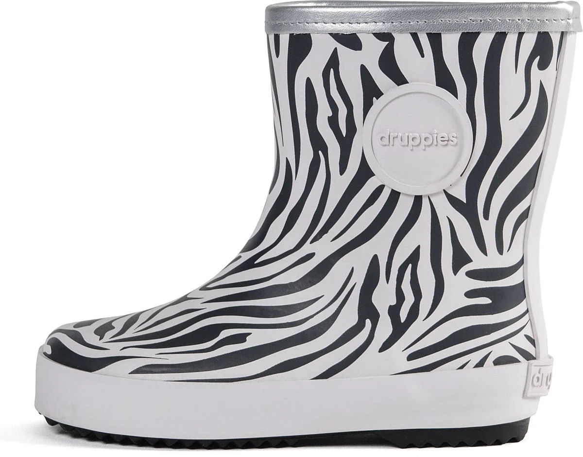 Druppies Regenlaarzen - Nature Boot - Zebra - Maat 30 1 Druppies Regenlaarzen - Nature Boot - Zebra - Maat 30