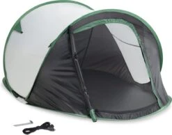 JEMIDI Tweepersoons Pop-up Tent - Opgooitent, Werptent Voor 2 Personen - Ideaal Als Festivaltent Of Kampeertent - Verschillende Kleuren -Kampeeruitrusting 1200x942 2