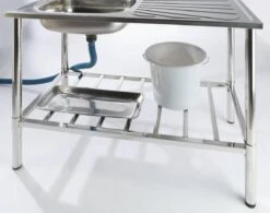 Camping/Outdoor Inox Tafel Met Gootsteen Lavabo En Kraan 100x77x50cm -Kampeeruitrusting 1200x945 1