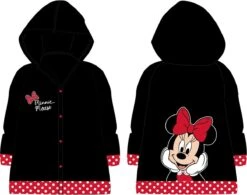Merkloos Minnie Mouse Kinder Regenjas Zwart Maat 128/134 -Kampeeruitrusting 1200x947