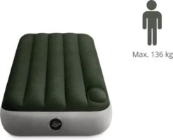 Intex Luchtbed - Downy - Formaat: Cot - B76 X L191 X H25 Cm - Ingebouwde Voetpomp- Met Reparatieset 12 Intex Luchtbed - Downy - Formaat: Cot - B76 X L191 X H25 Cm - Ingebouwde Voetpomp- Met Reparatieset -Kampeeruitrusting 1200x971 1