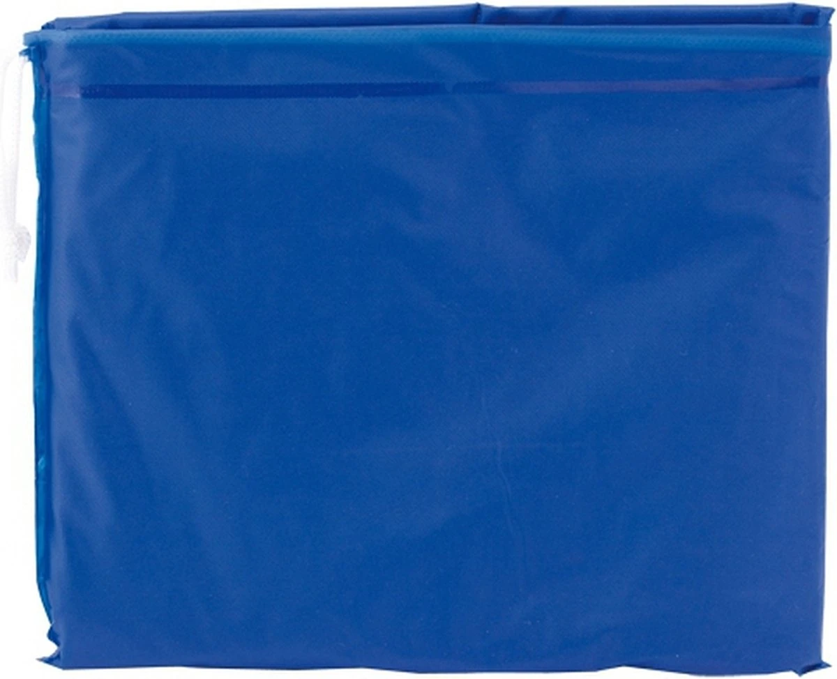 Merkloos Kinder Regen Poncho Blauw 3 Merkloos Kinder Regen Poncho Blauw - Afbeelding 3