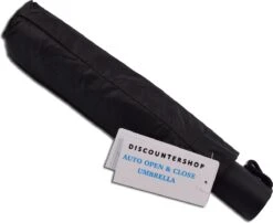 Automatische Stormparaplu - Paraplu – Automatisch, Opvouwbaar & Windproof Tot 70 - 80 Km P/u - Ø 95 Cm - 7 Panelen - Dubbele Laag - Zwart -Kampeeruitrusting 1200x982 1