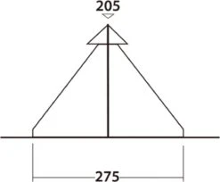 Easy Camp Tent Bolide 400 - Rood - 4 Persoons -Kampeeruitrusting 1200x991