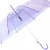Paraplu - Opvouwbaar - Transparant Paars - Doorzichtige Paraplu - Ø107cm
