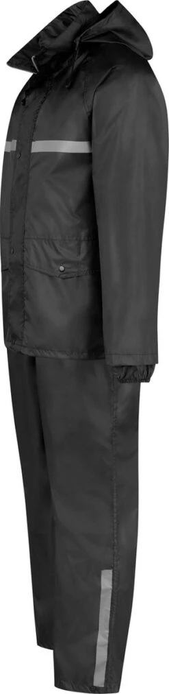 BJØRNSON Dusch Regenpak Dames & Heren - Waterdicht - Maat 2XL - Zwart -Kampeeruitrusting 293x1200 1