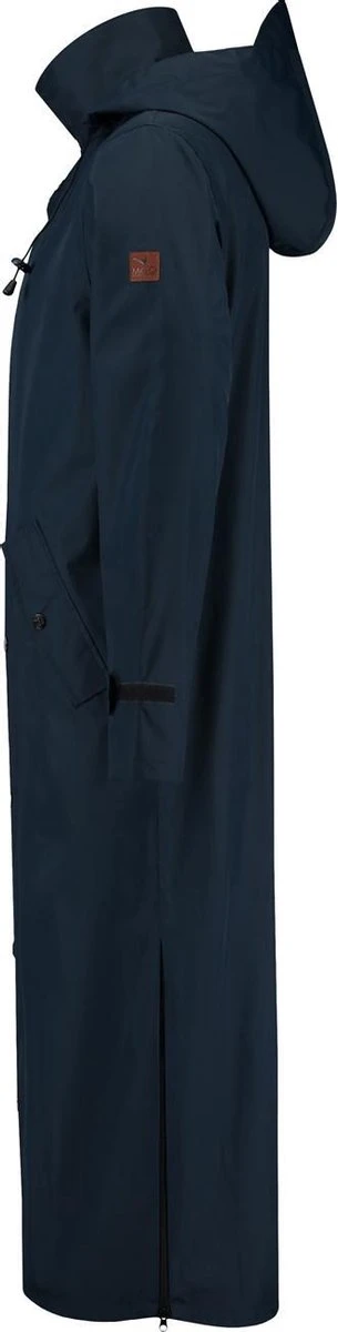 MGO Storm Extra Lange Regenjas - Dames Jack - Blauw - Maat L 3 MGO Storm Extra Lange Regenjas - Dames Jack - Blauw - Maat L - Afbeelding 3