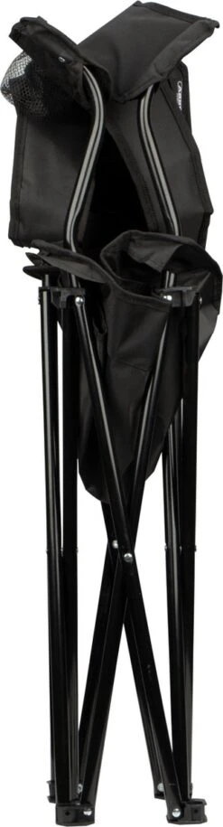 Abbey Camp Campingstoel - Vouwstoel - Zwart -Kampeeruitrusting 324x1200