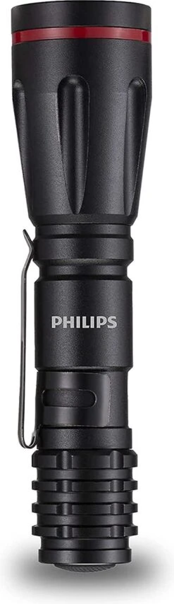 Philips Zaklamp - SFL1001P/10 - LED-zaklamp - Incl. 2 AA-Batterijen - 160 Lumen - Zwart - IPX4 Waterdicht - Draagbare Lamp