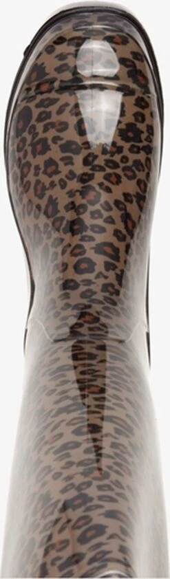 Mountain Peak Dames Regenlaarzen Met Luipaardprint - Bruin - Maat 39 -Kampeeruitrusting 352x1200