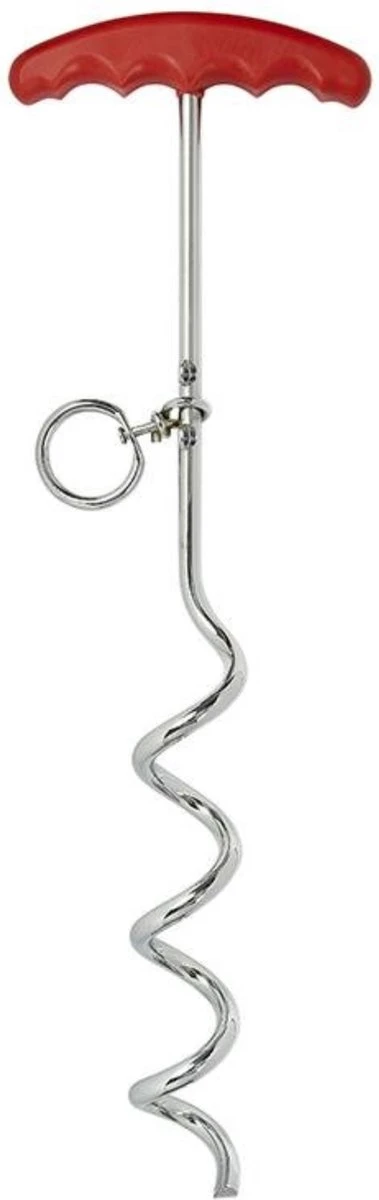 PROPLUS Pro Plus Aanlegspiraal - Hondenpen Met Handvat En Ring - Lengte 39 Cm 6 PROPLUS Pro Plus Aanlegspiraal - Hondenpen Met Handvat En Ring - Lengte 39 Cm - Afbeelding 6