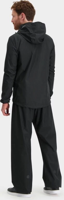 AGU GO Regenbroek Essential Unisex - Zwart - XS - Dames & Heren - Waterdicht & Ademend -Kampeeruitrusting 389x1200 1
