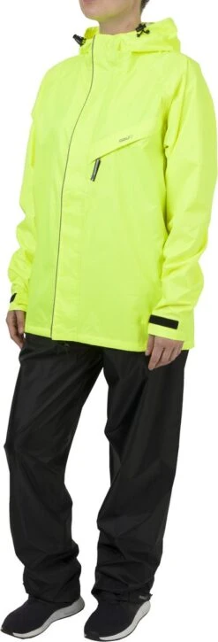 AGU Passat Regenpak Essential - Fluo Geel - XXL - Dames & Heren - Waterdicht -Kampeeruitrusting 409x1200 2