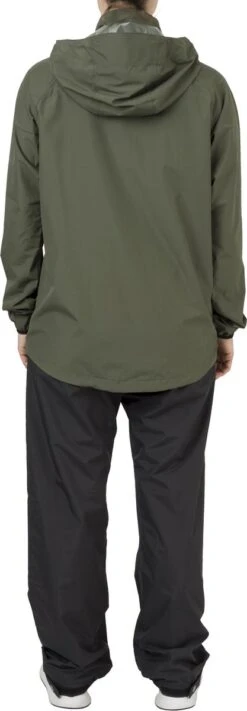 AGU GO Regenpak Essential Dames & Heren - Groen - M - Waterdicht & Ademend -Kampeeruitrusting 417x1200 1