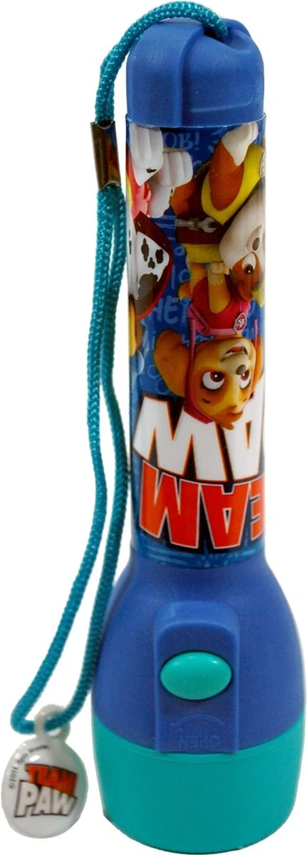 Zaklamp Paw Patrol - Nickelodeon - Junior 11 X 21 Cm Blauw 5 Zaklamp Paw Patrol - Nickelodeon - Junior 11 X 21 Cm Blauw - Afbeelding 5