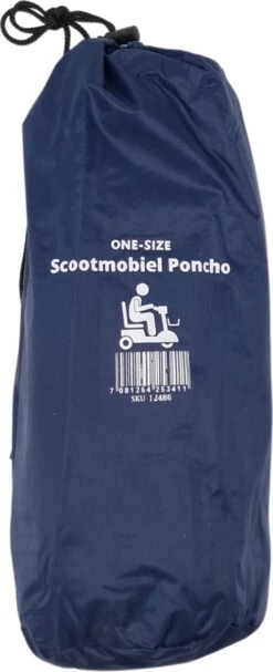 C-Line Poncho Scootmobiel - Blauw - Reflecterend 11 C-Line Poncho Scootmobiel - Blauw - Reflecterend -Kampeeruitrusting 488x1200 6