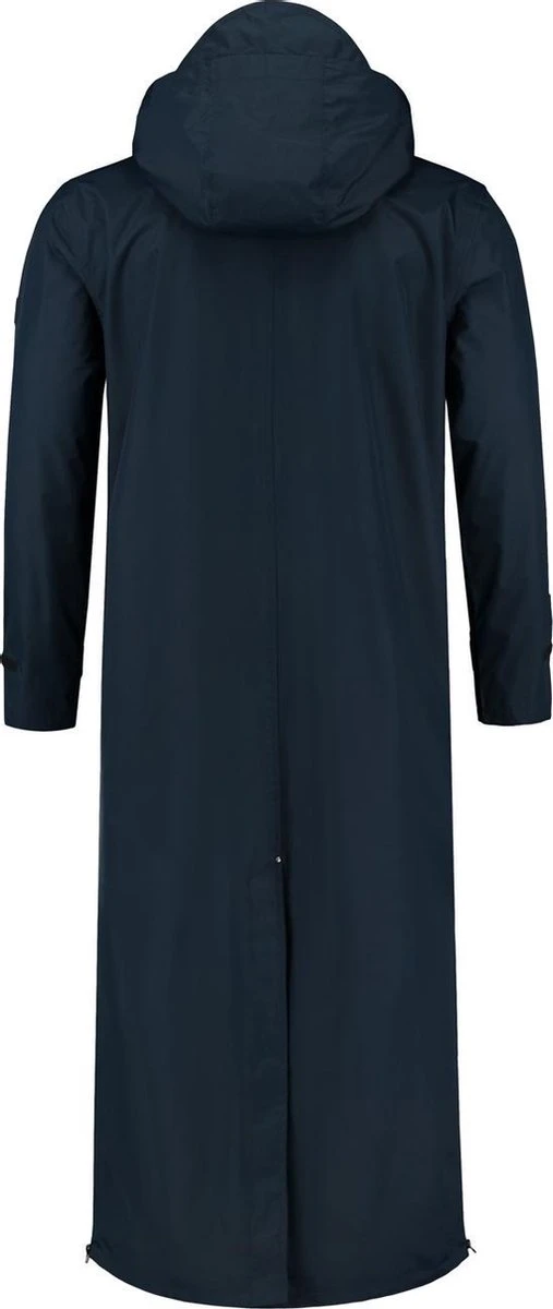 MGO Storm Extra Lange Regenjas - Dames Jack - Blauw - Maat L 2 MGO Storm Extra Lange Regenjas - Dames Jack - Blauw - Maat L - Afbeelding 2