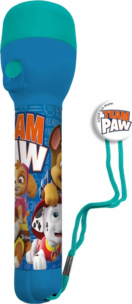 Zaklamp Paw Patrol - Nickelodeon - Junior 11 X 21 Cm Blauw 2 Zaklamp Paw Patrol - Nickelodeon - Junior 11 X 21 Cm Blauw - Afbeelding 2