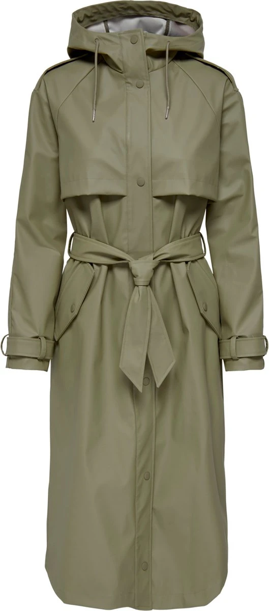 ONLY ONLRENE RAIN TRENCHCOAT CC OTW Dames Jas - Maat M 1 ONLY ONLRENE RAIN TRENCHCOAT CC OTW Dames Jas - Maat M