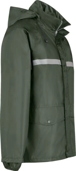 BJØRNSON Dusch Regenpak Dames & Heren - Waterdicht - Maat L - Olijfgroen -Kampeeruitrusting 532x1200 2