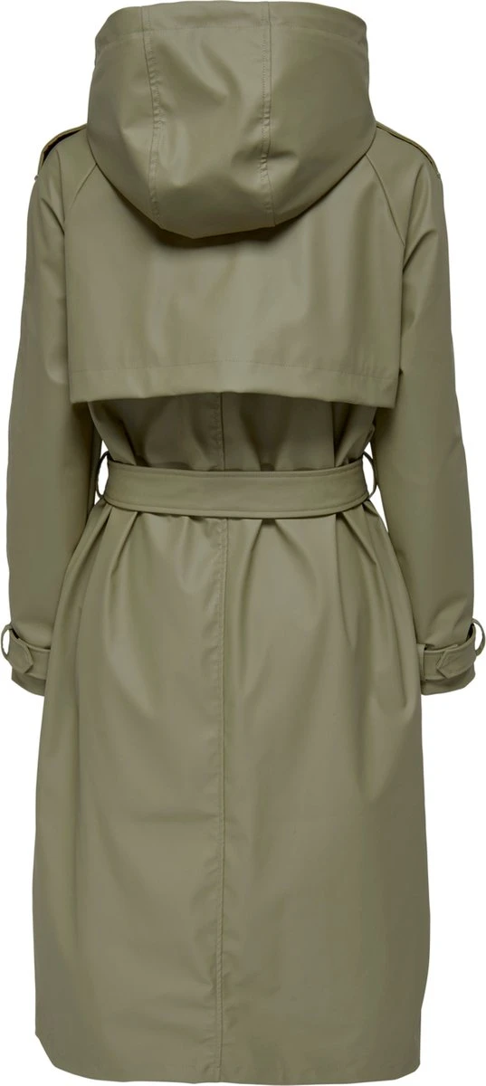 ONLY ONLRENE RAIN TRENCHCOAT CC OTW Dames Jas - Maat M 2 ONLY ONLRENE RAIN TRENCHCOAT CC OTW Dames Jas - Maat M - Afbeelding 2