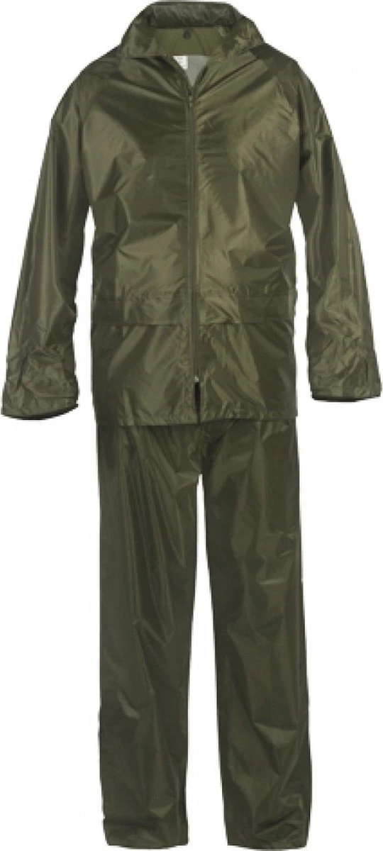 Merkloos Regenpak - Donker Groen XXXL 1 Merkloos Regenpak - Donker Groen XXXL