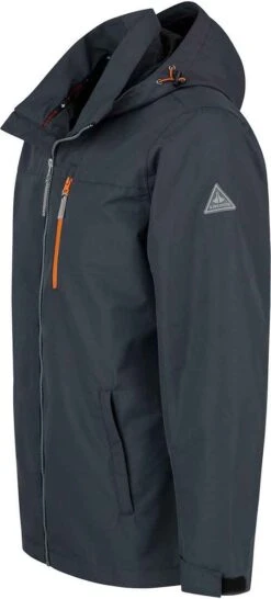 BJØRNSON Remco Regenjas / Zomerjas Zomer Heren - Waterdicht - Maat 3XL - Antra -Kampeeruitrusting 543x1200 4