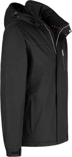 BJØRNSON Kick Regenjas / Winterjas Heren - Waterdicht - Maat L - Zwart -Kampeeruitrusting 556x1200 1