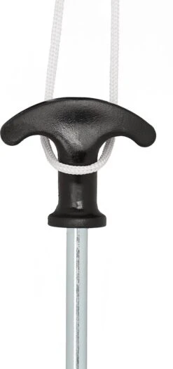 Relaxdays Tentharingen - Haringen - Schroefharingen - T-haring - 12 Stuks - Grondpennen - Zwart -Kampeeruitrusting 564x1200