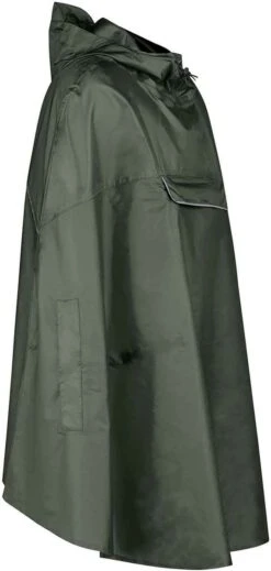 BJØRNSON Haps Regenponcho Fiets Dames & Heren - Fietsponcho - Olijfgroen 9 BJØRNSON Haps Regenponcho Fiets Dames & Heren - Fietsponcho - Olijfgroen -Kampeeruitrusting 571x1200 5