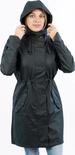 Ralka Regenjas Dames - Mizzle - Donkergroen - Maat 42 12 Ralka Regenjas Dames - Mizzle - Donkergroen - Maat 42 -Kampeeruitrusting 578x1200 2