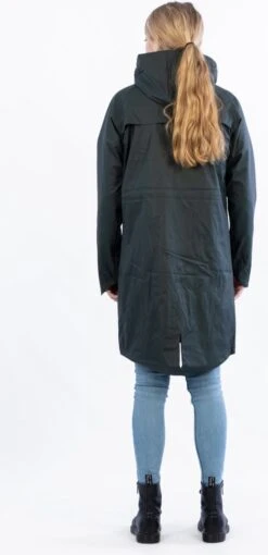 Ralka Regenjas Dames - Mizzle - Donkergroen - Maat 38 -Kampeeruitrusting 581x1200