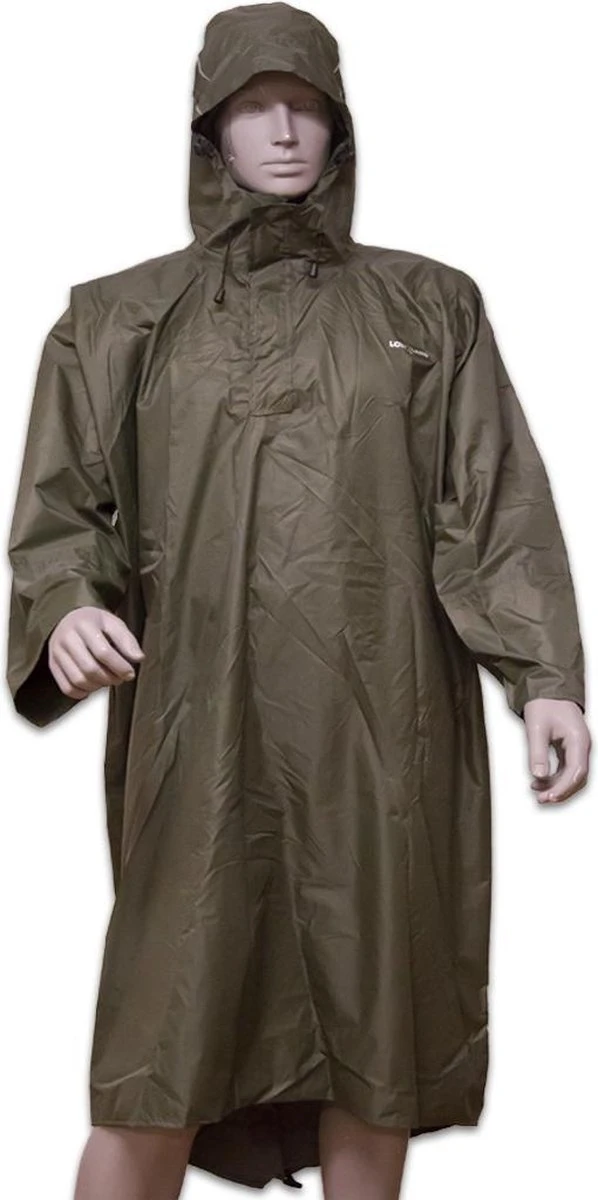 LOWLAND OUTDOOR® Wandelponcho - 100% Waterdicht (10.000mm) - Ademend (8.000g/M²) PFAS Vrij! Medium 6 LOWLAND OUTDOOR® Wandelponcho - 100% Waterdicht (10.000mm) - Ademend (8.000g/M²) PFAS Vrij! Medium - Afbeelding 6