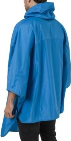 AGU Grant Regenponcho Essential Unisex - Blauw - One Size - Dames & Heren - Waterdicht & Ademend -Kampeeruitrusting 606x1200 2