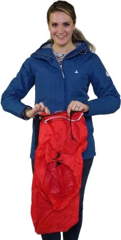 BJØRNSON Haps Regenponcho Fiets Dames & Heren - Fietsponcho - Zwart 29 BJØRNSON Haps Regenponcho Fiets Dames & Heren - Fietsponcho - Zwart -Kampeeruitrusting 608x1200 6