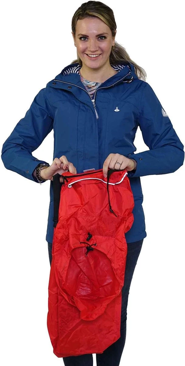 BJØRNSON Haps Regenponcho Fiets Dames & Heren - Fietsponcho - Zwart 10 BJØRNSON Haps Regenponcho Fiets Dames & Heren - Fietsponcho - Zwart - Afbeelding 10