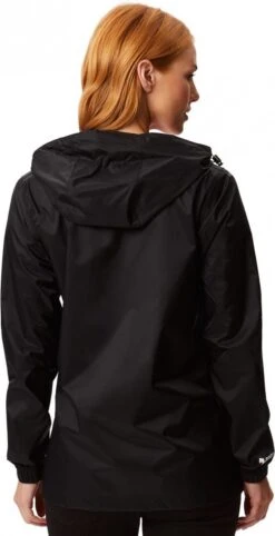 Regatta Pack-It II Regenjas - Maat 44 - Vrouwen - Zwart -Kampeeruitrusting 615x1200 1
