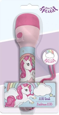 Kids Licensing Zaklamp Led Eenhoorn 21 Cm Roze - Unicorn - Kinder Zaklamp - Cadeau -Kampeeruitrusting 618x1200
