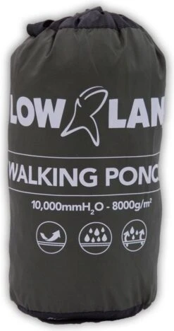 LOWLAND OUTDOOR® Wandelponcho - 100% Waterdicht (10.000mm) - Ademend (8.000g/M²) PFAS Vrij! Medium 11 LOWLAND OUTDOOR® Wandelponcho - 100% Waterdicht (10.000mm) - Ademend (8.000g/M²) PFAS Vrij! Medium -Kampeeruitrusting 633x1200 3