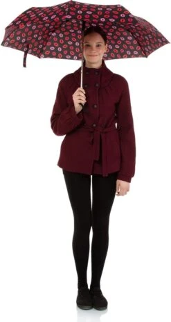 BiggDesign Windproof Paraplu - Automatisch - Opvouwbaar - Ø100cm -Kampeeruitrusting 640x1200 2