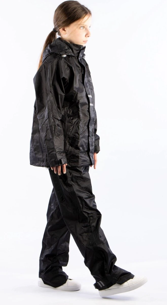 Ralka Regenpak - Junior - Zwart - 164 6 Ralka Regenpak - Junior - Zwart - 164 - Afbeelding 6