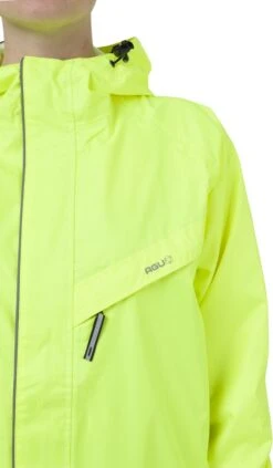 AGU Passat Regenpak Essential - Fluo Geel - L - Dames & Heren - Waterdicht -Kampeeruitrusting 701x1200